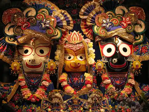 Sudarshan Chakra idol in Digha temple